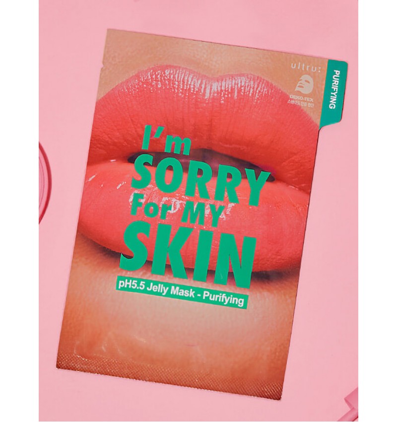 I'm Sorry for My Skin Тканевая маска “Очищающая” / Jelly Mask-Purifying (Lips), 33 мл.