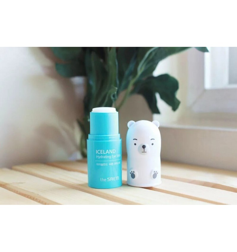 The Saem Увлажняющий стик для глаз с ледниковой водой / Iceland Hydrating Eye Stick, 7 гр.