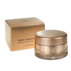The Saem Омолаживающий крем от морщин с муцином улитки Snail Essential EX Wrinkle Solution Cream 50 мл