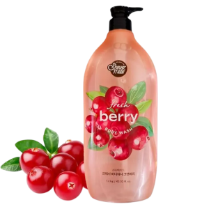 Aekyung Натуральный гель для душа с ароматом клюквы Shower Mate Cranberry 1200мл