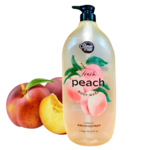 Aekyung Натуральный гель для душа с ароматом сочного персика Shower Mate Peach 1200мл