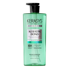 Aekyung Шампунь для поврежденных волос и чувствительной кожи головы Kerasys Advanced Keratin Bond Purifuing 600мл