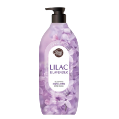 Aekyug Shower Mate Парфюмированный гель для душа с ароматом сирени и лаванды,  Body Wash Lilac & Lavender 900 мл.