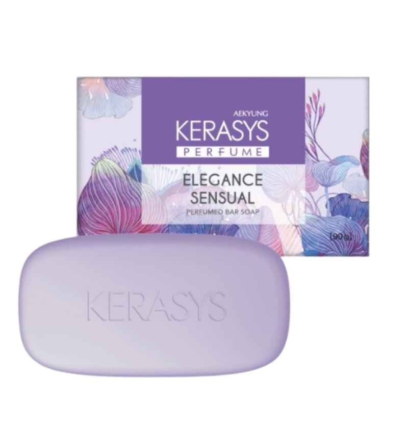 Aekyung Kerasys Мыло косметическое парфюмированное Керасис ЭЛЕГАНС Elegance Sensual Perfumed Bar Soap 90 гр