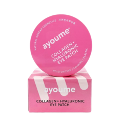 Ayoume Гидрогелевые патчи с коллагеном и гиалуроновой кислотой Collagen + Hyaluronic Eye Patch 60шт