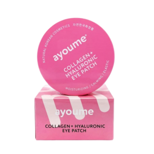 Ayoume Гидрогелевые патчи с коллагеном и гиалуроновой кислотой Collagen + Hyaluronic Eye Patch 60шт