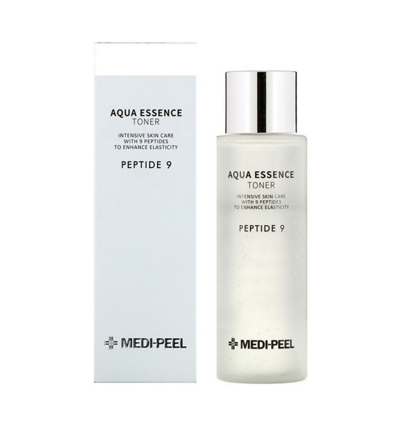 MEDI-PEEL Peptide 9 Aqua Essence Toner Тонер-эссенция с пептидами на гиалуроновой кислоте 250мл.