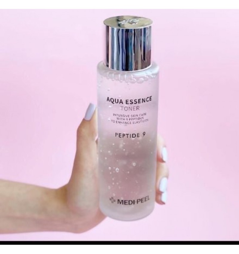 MEDI-PEEL Peptide 9 Aqua Essence Toner Тонер-эссенция с пептидами на гиалуроновой кислоте 250мл.