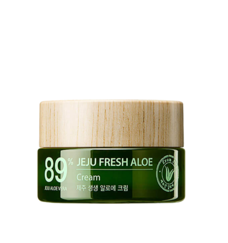 The Saem Увлажняющий крем для лица с алоэ Jeju Fresh Aloe 89% Cream 50 мл