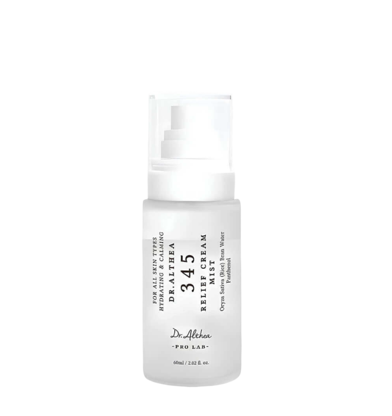 Dr.Althea Успокаивающий мист с гидролатом риса и пантенолом 345 Relief Cream Mist 60 мл