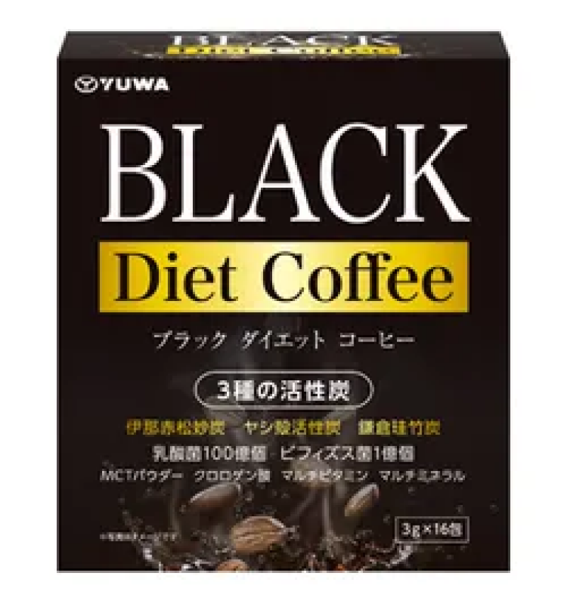 Yuwa Японский диетический кофейный напиток / Coleus Forskohlii Diet Coffee, 3гр. *16. 