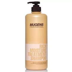 Шампунь для поврежденных волос Mugens Rich Moisture Treatment Shampoo, WELCOS 1000 г