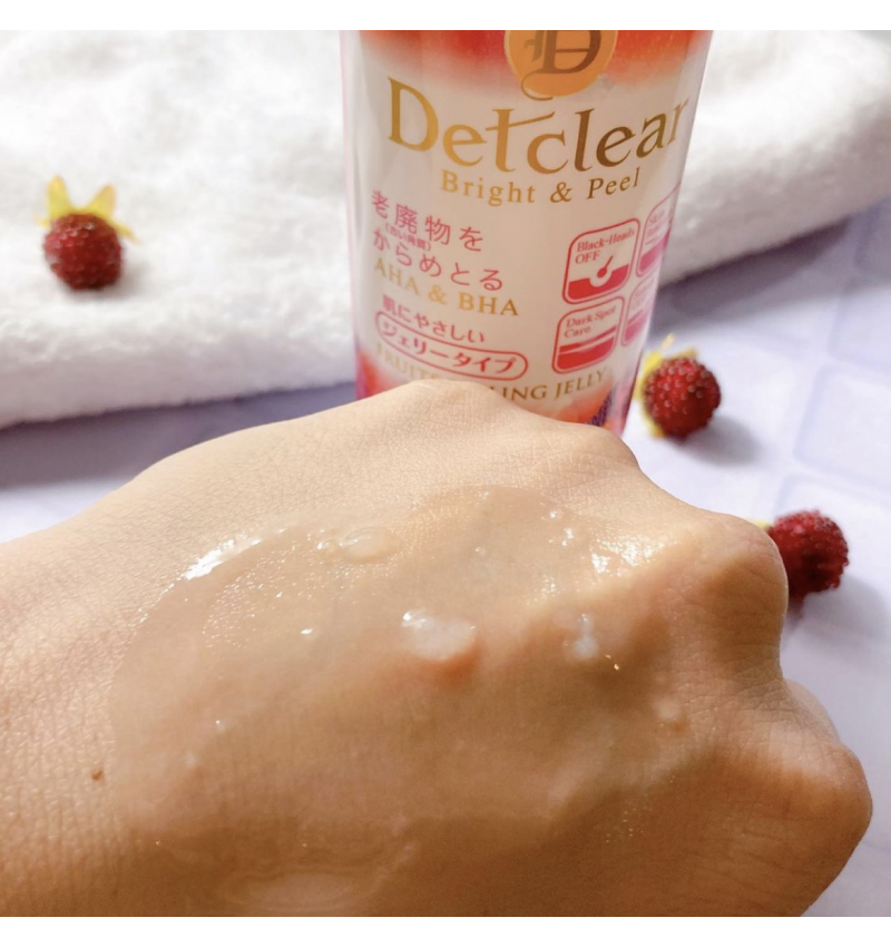Meishoku Пилинг-гель с эффектом скатывания с ароматом ягод / Aha&bha Peeling Jelly, 180 мл.