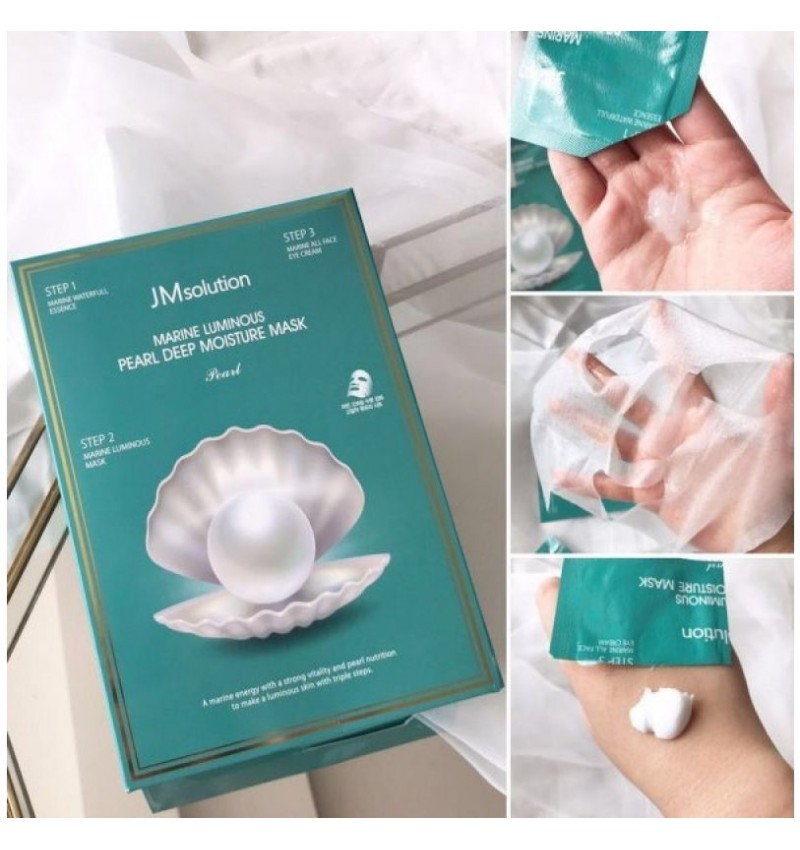 JMsolution Трёхшаговых набор для сияния кожи с  жемчугом / Marine Luminous  Pearl, 3 Set