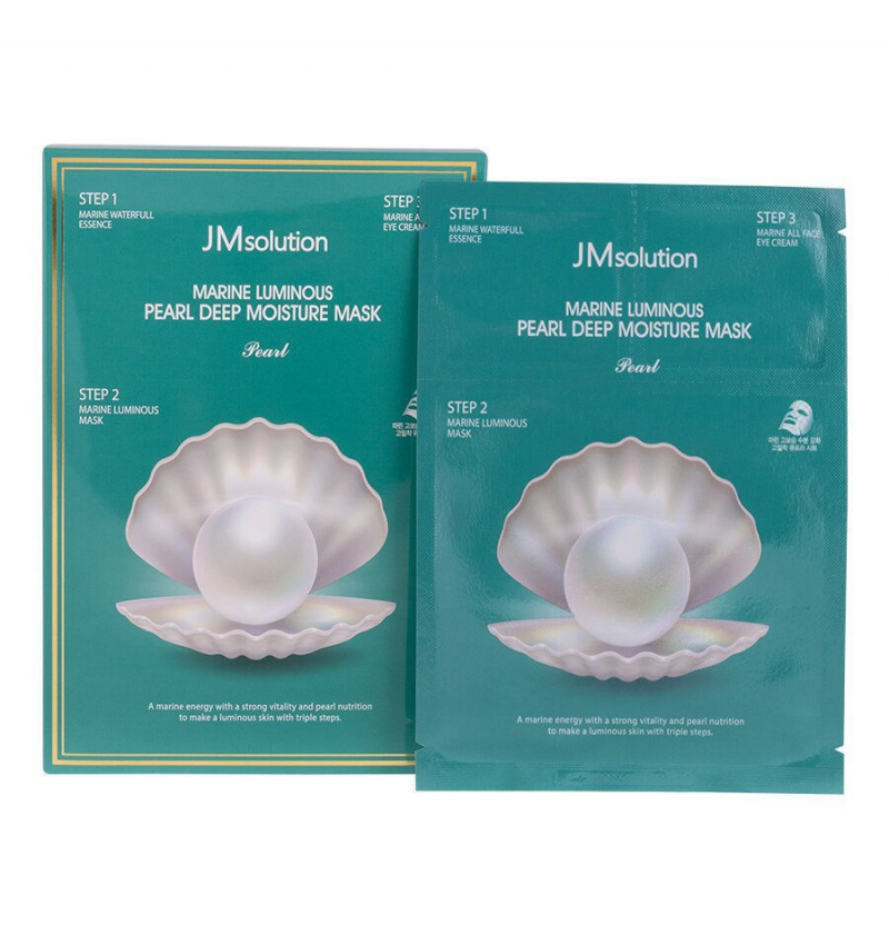 JMsolution Трёхшаговых набор для сияния кожи с  жемчугом / Marine Luminous  Pearl, 3 Set