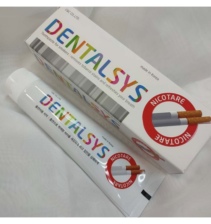 Зубная паста для курящих Dental Clinic 2080 Dentalsys Nicotare 130г