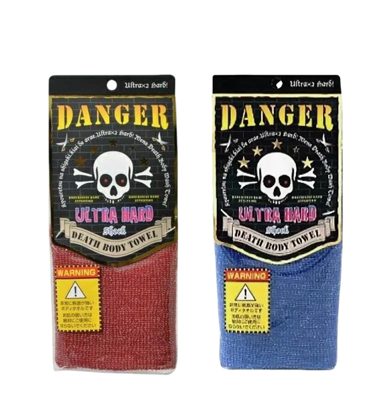 Yokozuna Массажная мочалка ультражесткая, Death Body Towel размер 29х100 см. 1шт