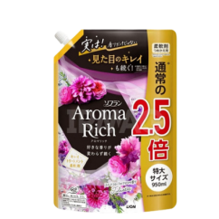 Lion Aroma Rich Juliette Кондиционер для белья с богатым ароматом натуральных масел,  814 Джульетт 950мл мягкая упаковка