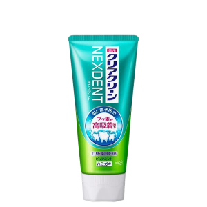 KAO Лечебно-профилактическая зубная паста  Clear Clean NEXDENT Pure Mint, с микрогранулами и фтором, комплесного действия (со вкусом мяты) 120г