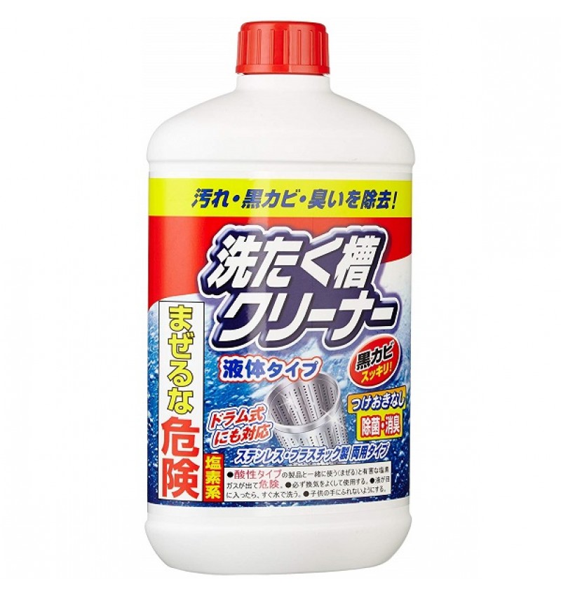 Nihon Жидкое чистящее средство для стиральной машины (для барабана) "Washing tub cleaner liquid type" 550 мл