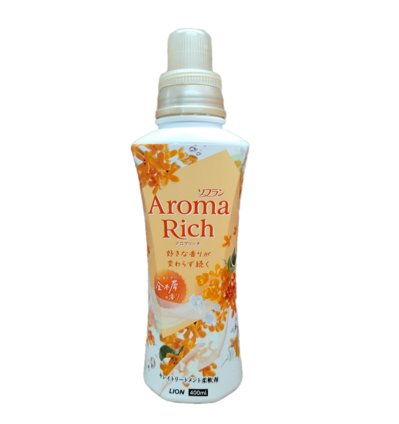 Lion Кондиционер для белья с богатым ароматом Османтуса / Aroma Rich Osmanthus 314, 400 мл