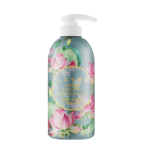 Jigott Парфюмированный лосьон для тела с экстрактом лотоса / Lotus Perfume Body Lotion, 500 мл. 