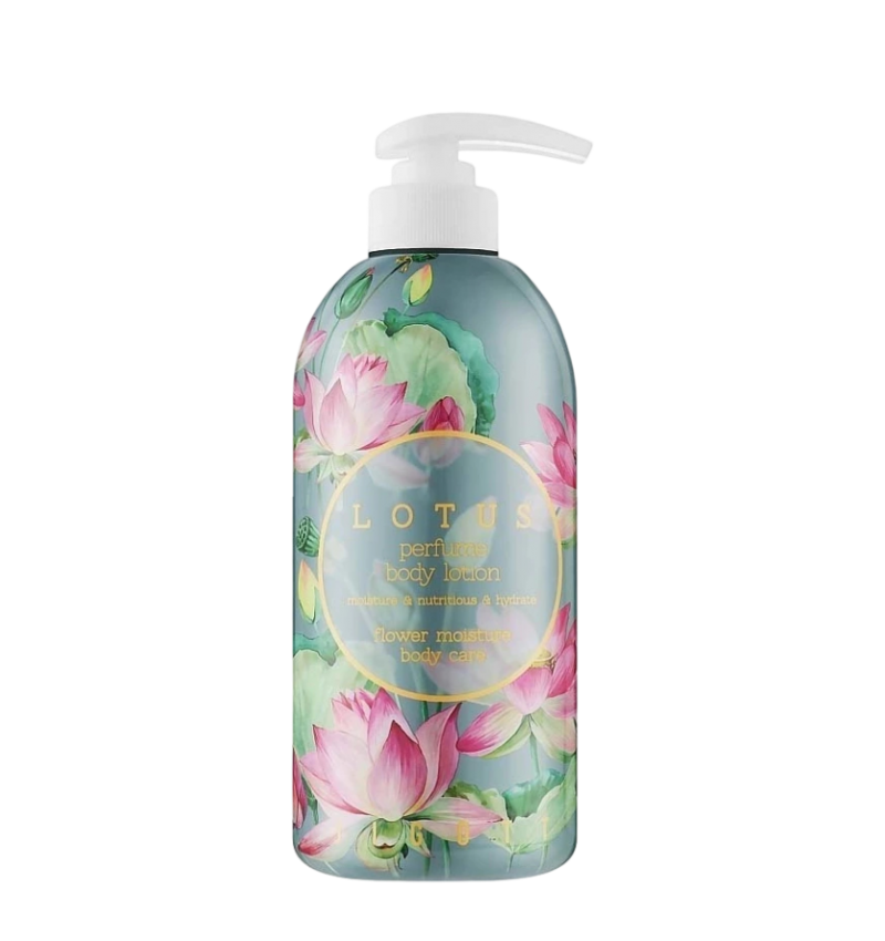 Jigott Парфюмированный лосьон для тела с экстрактом лотоса / Lotus Perfume Body Lotion, 500 мл. 