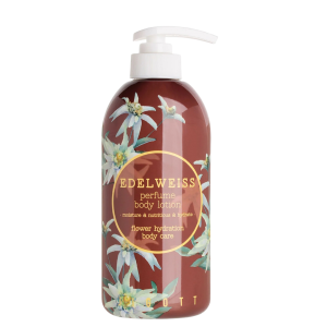 Jigott Парфюмированный лосьон для тела с экстрактом эдельвейса / Perfume Body Lotion Edelweiss, 500 мл. 