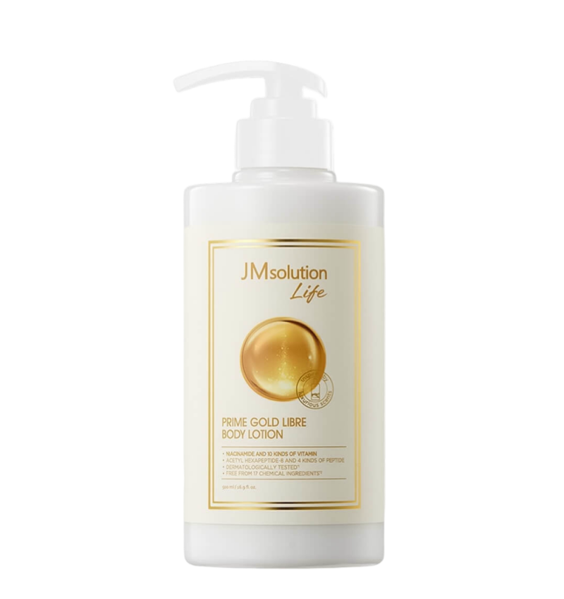 JMsolution Лосьон для тела с экстрактом золота Lotion Body Gold Libre Life Prime, 500 мл. 