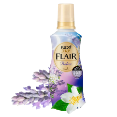KAO Flair Кондиционер для белья концентрированный, с ароматом лаванды и жасмина Fragrance Relax 510мл