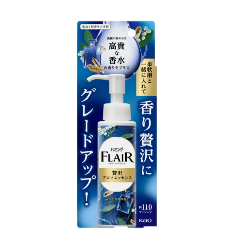 KAO Humming FLAIR Кондиционер-эссенция для тканей для усиления аромата кондиционера «Элегантный парфюм» 90мл
