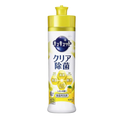 KAO Cucute Дезинфицирующее средство для мытья посуды Лмон, Clean Bacteria Elimination Lemon 220мл