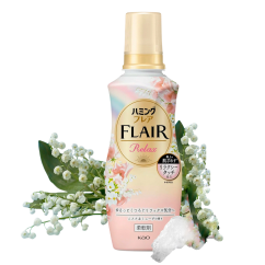 KAO Flair Кондиционер для белья концентрированный, с ароматом мускуса и ландыша Fragrance Relax  510мл
