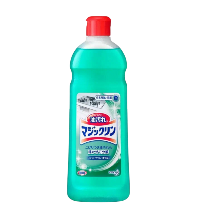 KAO Magiclean Антижир для кухни чистящее средство от жира и нагара, 500мл.