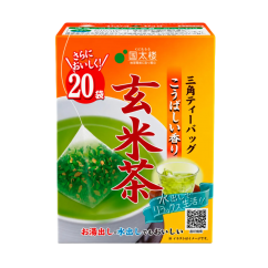 Kunitaro Японский чай зелёный Генмайча с матча и обжаренным рисом AVANCE Brown Rice Tea 2гр*20шт