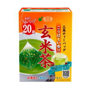 Kunitaro Японский чай зелёный Генмайча с матча и обжаренным рисом AVANCE Brown Rice Tea 2гр*20шт