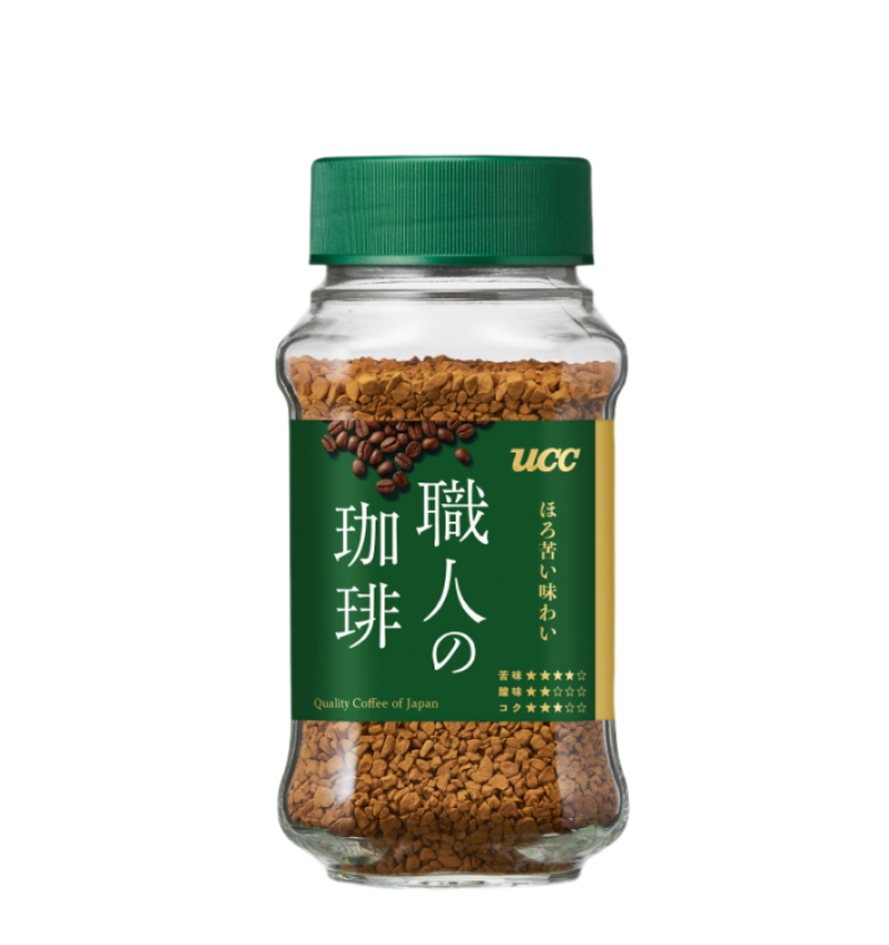 UCC Японский кофе растворимый, Килиманджаро, Kilimanjaro Blend, 66 гр. (крепость 4/5) банка