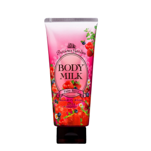 KOSE Глубокоувлажняющее молочко для тела со свежим ягодным ароматом Precious Garden Body Milk Fairy Berry 200 г