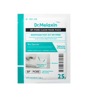 Dr.Melaxin Маска тканевая для лица с биоспикулами для ухода за порами BP Pore Clear Facial Mask 1шт