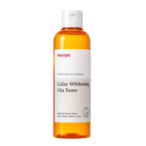 Manyo Мультивитаминный тоник для тусклой кожи для выравнивания тона / Galac Whitening Vita Toner 210 мл.