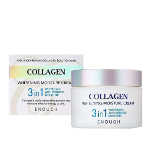 Enough Крем для лица увлажняющий с коллагеном 3в1 Collagen 3in1 whitening moisture cream 50 мл.