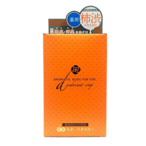 PELICAN Ароматическое мыло с хурмой против неприятного запаха, Aromatic Soap Kakishibu 100гр