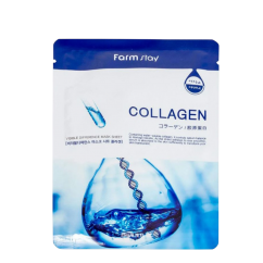 FarmStay Тканевая маска для лица с коллагеном Visible Difference Mask Sheet Collagen 1 шт