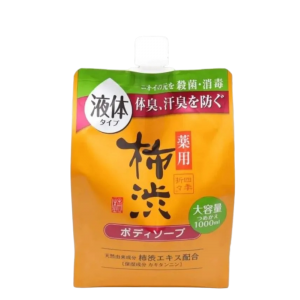 Kumano Yushi Гель для душа с лошадиным маслом 1000мл мягкая упаковка
