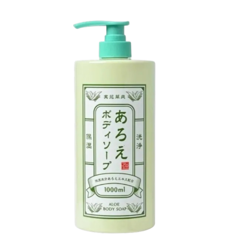 KUMANO YUSHI Увлажняющее жидкое мыло для тела с экстрактом алоэ, Mihana Aloe Body Soap 1000мл. KUMANO YUSHI Увлажняющее жидкое мыло для тела с экстрактом алоэ, Mihana Aloe Body Soap 1000мл.