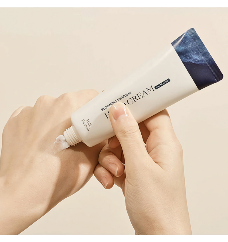Milk Baobab Крем для рук с ароматом белого мускуса Blooming Perfume Hand Cream White Musk 50 мл