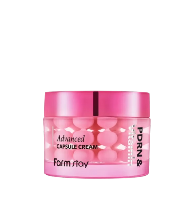 Farm Stay Капсульный крем с ПДРН и витаминным комплексом PDRN & Vitamin Advanced Capsule Cream 55мл