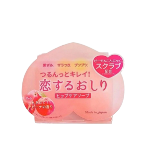 PELICAN Мыло для ухода за бедрами и ягодицами, с ароматом персиков, Buttocks Hip Care Soap 80г.