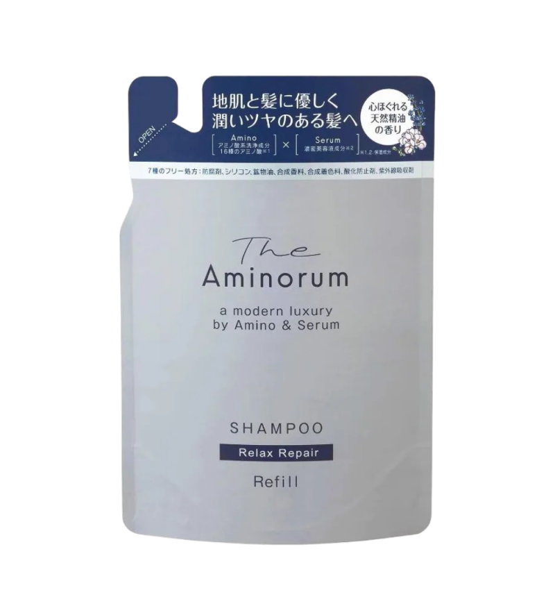 KUMANO YUSHI The Aminorum Увлажняющий шампунь для волос на основе амино. цветочный аром. 350мл м/у