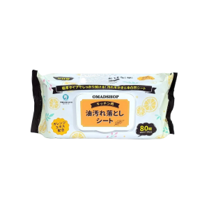 MORIDEN Kitchen Grease-Removing Wipes Влажные чистящие салфетки с апельсиновым маслом для кухни 80шт